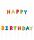 Geburtstagskerzen Set 550114 Happy Birthday