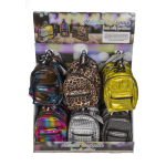 OOTB Geldbörse Metallic Backpack mit Reissverschluss