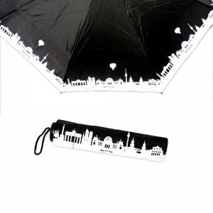 Taschenschirm Berlin Skyline mit Ballons