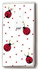 Motiv Taschentuch FSC-Mix 10 Stck.Ladybirds and dot