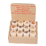 OOTB Naturholz-Milchzahndose Animals