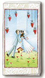 Motiv Taschentuch FSC-Mix 10 Stck. Lovers forever