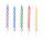 Geburtstagskerzen 10er Bright Rainbow
