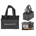 OOTB Graue Männerhandtasche mit 6 Fächern