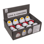OOTB Kurzzeitwecker Egg & Chicken ca. 8 x 7 cm