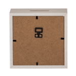 OOTB Weiße Holz-Spardose Travel Fund ca. 15 x 15 cm