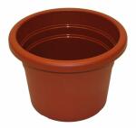 Blumentopf rund Ø 25 cm Kunsstoff terrakotta