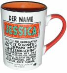 Weltbester Becher Jessica