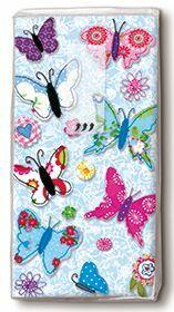 Motiv Taschentuch FSC-Mix 10 Stck. Handmade butterf