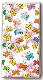 Motiv Taschentuch FSC-Mix 10 Stck.Colourful papillo