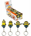 Minions Schlüsselanhänger mit Flashlicht, 4f. sort