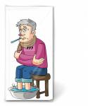 Motiv Taschentuch FSC-Mix Man flu