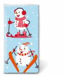 Motiv Taschentuch FSC-Mix 10 Stck. Active snowmen