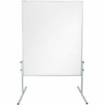 Moderationstafel XtraLine 150x120cm Acryloberfläche - Standtafel mit Acrylglasoberfläche, Gesamthöhe 190cm, - gerader Fuß, beidseitig verwendbar, Metallrahmen, Frank
