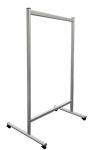Trennwand Schutzschild Mobil 120x150 cm FRANKEN...