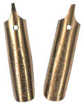 Standardgraph ITALIC Set 6 verschiedene weiche Federn links  geneigt 2 Reservoirs und Federhalter 1 Stück