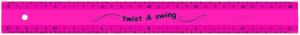 Standardgraph Twist & Swing Lineal NEON 30 cm neonviolett 1 Stück