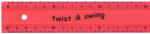 Standardgraph Twist & Swing Lineal NEON 15 cm...