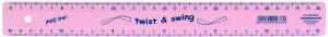 Standardgraph Twist & Swing Lineal PASTELL 30 cm lila 1 Stück