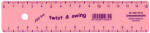 Standardgraph Twist & Swing Lineal PASTELL 15 cm rosa...
