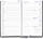 2025 Güss Taschenkalender 15x9cm 1W.= 2S. Einband Tucson grau