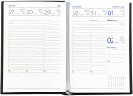 2026 GÜSS Taschenkalender 1W.= 2S., Einband Tucson grau