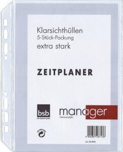 BSB Ersatzeinlage A5 5ST 02-0092 Klarsichthülle