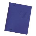 Falken Falken Schnellhefter Karton für DIN A4, 240g/m² Manila-RC-Krt., intensivfarben, 25er Poly dunkelblau