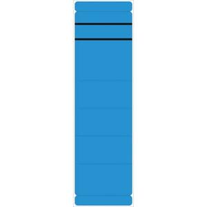 Ordnerrückenschilder - breit/lang, sk, 10 Stück, blau