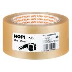 Nopi Verpackungsklebeband PVC - 50 mm x 66 m, transparent