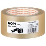 Nopi Verpackungsklebeband PVC - 50 mm x 66 m, transparent