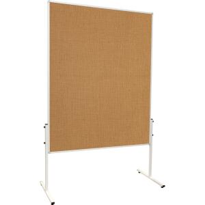 Moderationstafel 150x120cm braun FRANKEN MT9009 U-Act! Line Jute