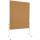 Moderationstafel 150x120cm braun FRANKEN MT9009 U-Act! Line Jute