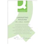 Q-Connect Folientasche - A7, 125 mym, 100 Stück