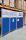 Stellwandtafel 120x120 blau FRANKEN EL-UTF12 03 Filz
