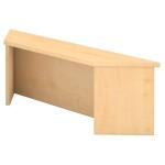Hammerbacher Thekenaufsatz für Eckwinkel - 113 cm,...