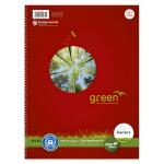 Staufen Collegeblock A5 160 Bl 70g Lin 21 Green 5mm kariert