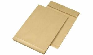 Versandtasche B4 HK 130g braun ELEPA 30007367 250ST m.Falte 40mm