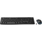 Logitech Tastatur + Maus MK270 Wireless Optisch - schwarz