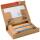 ColomPac Paket Versandkarton 262 x 165 x 50 mm, braun
