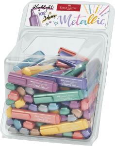 Faber Castell Textmarker TL 46 Metallic Würfel
