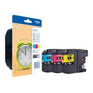 Brother Original Brother Tintenpatrone MultiPack C,M,Y Blister Acustic Magnetic (LC-125XLRBWBPDR)
