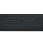 Logitech Keyboard K280e Business - USB, schwarz