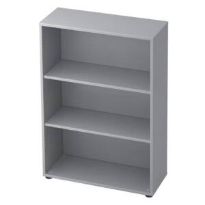 Hammerbacher Regal - 3OH, 33 cm tief, Grau