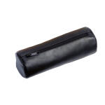 Schlamperrolle Leder schwarz 43018  XXL
