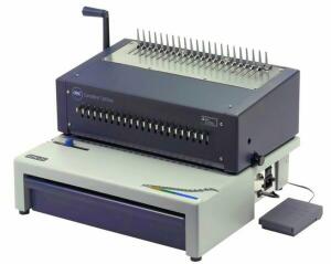 LEITZ Spiralbindegerät Plastik grau/schwarz IB271717 CombBind C800Pro