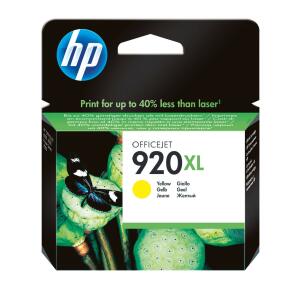 Hewlett Packard (HP) Original HP Tintenpatrone gelb (CD974AE,CD974AE#BGX,CD974AE#BGY,920XL,920XLY,920XLYELLOW,NO920XL,NO920XLY,NO920XLYELLOW)