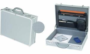 Alumaxx Attachékoffer Octan - silber