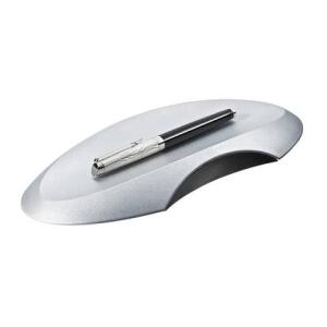 HAN DELTA Silber Edition Stiftschale - 246 x 22 x 106 mm, silber