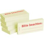 BIZSTIX Haftnotizen "Bitte beachten" - 75 x 35...